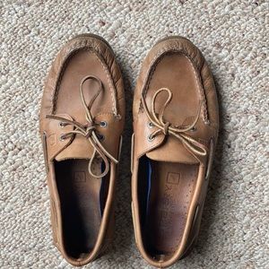 Men’s Sperry Authentic Original Boat Shoe (Men’s size 12, Sahara Leather)